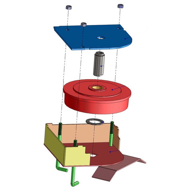 Poulie Cplte Ø 320 CC Adaptable Miro NM référence fournisseur 210228